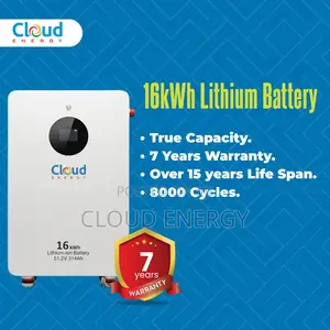 Cloud Energy 16kWh Lithium Battery (51.2V)