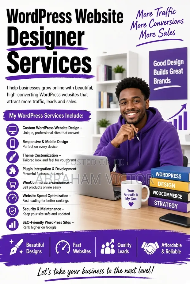 WordPress Website Designer - Professional & Modern - 1