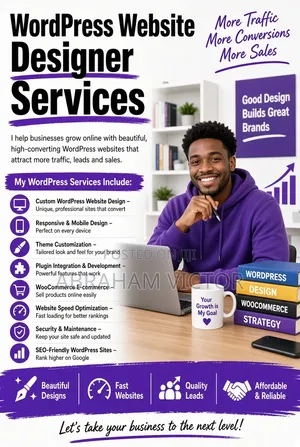 WordPress Website Designer - Professional & Modern