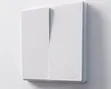 Riva 2 Gang Light Switch - White - 2