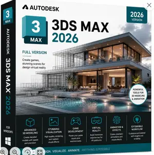 Autodesk 3ds Max 2026/2027 Full Commercial Version for Windows