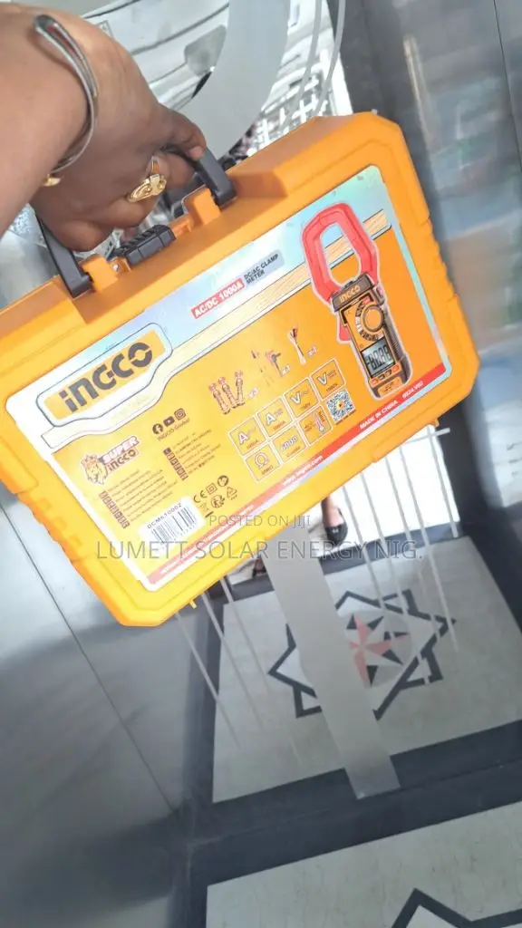 INGCO 1000A Digital Clamp Meter for AC/DC Current - 1