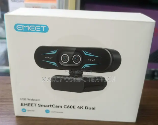 EMEET SmartCam C60E Dual 4K Webcam - 1