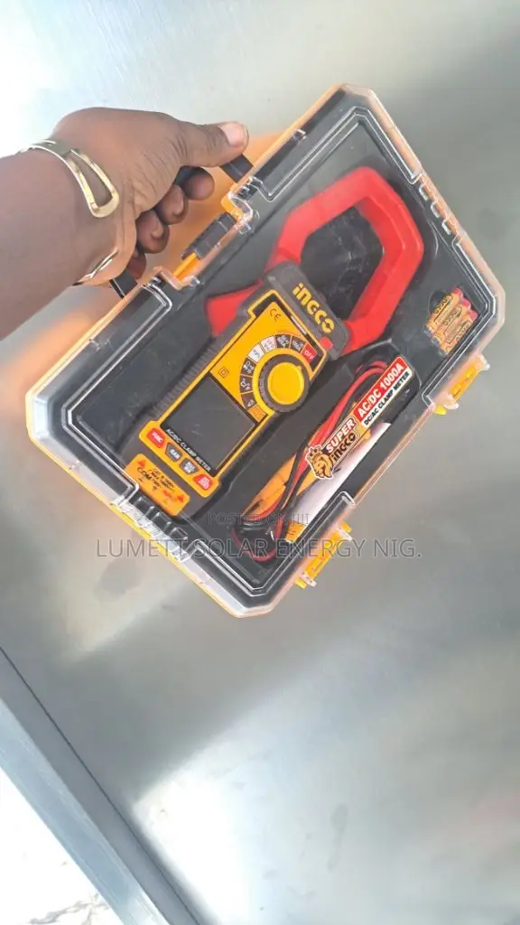 INGCO 1000A Digital Clamp Multimeter Tester - 1
