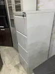 Brand New White Metal Filing Cabinet - 1