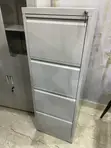 Brand New White Metal Filing Cabinet - 2