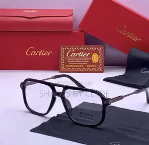 Luxury Cartier Designer Frames - Purple Tint
