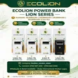 Ecolion Power Bank - All Sizes - 1