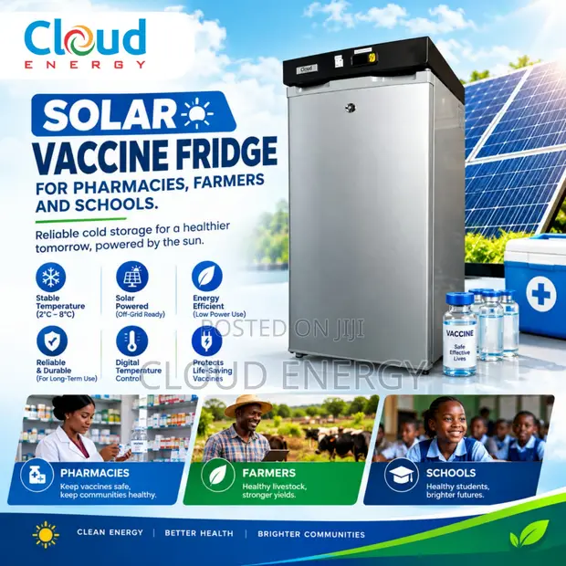 Cloud Energy Solar Vaccine Fridge - 1