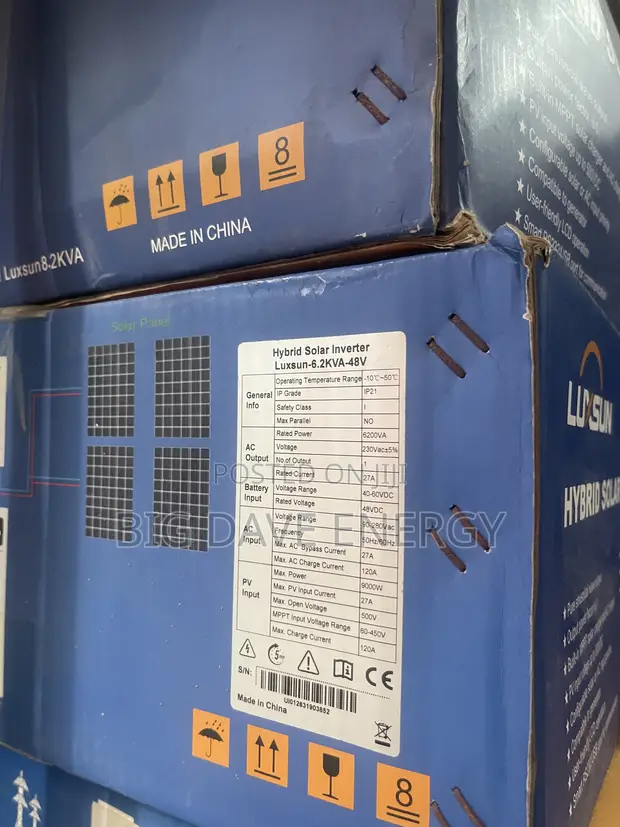 6.2kVA 48V Luxun Hybrid Inverter - 1