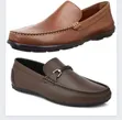 Men's Classic Leather Loafers - 1