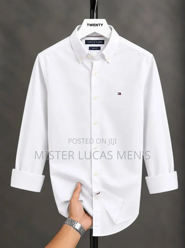 Tommy Hilfiger Oxford Plain Shirts - Brand New - 1