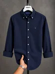 Tommy Hilfiger Oxford Plain Shirt - Red - 2