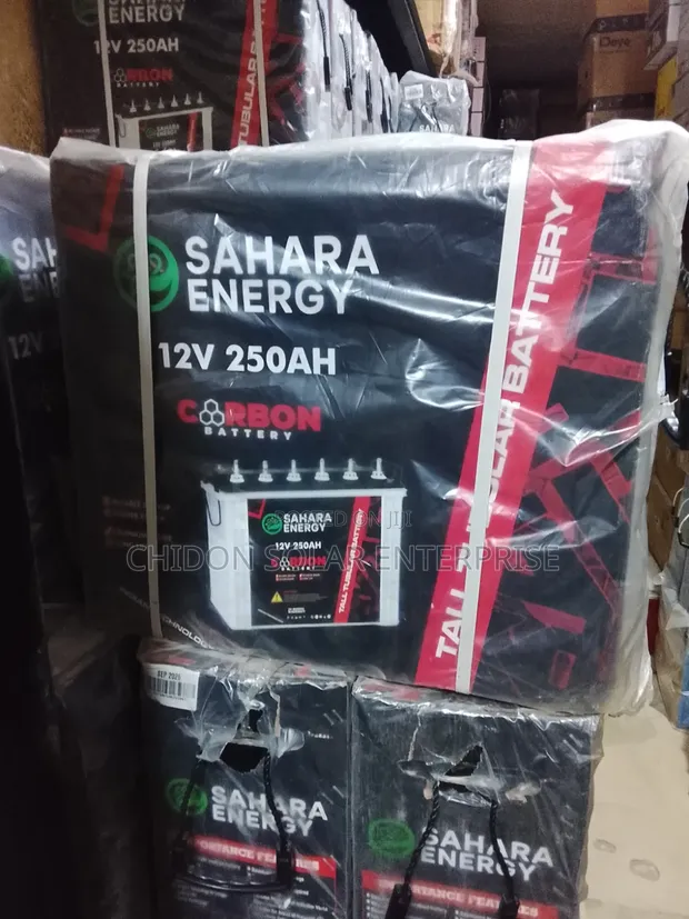 250Ah 12V Sahara Tubular Battery - 1