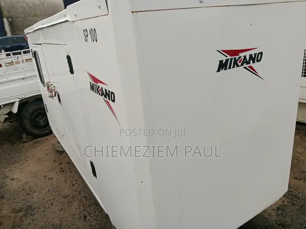 Mikano Soundproof Generator 100KVa Na Amfani - 1