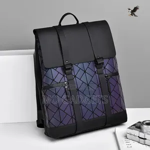 Geometric Luminous Reflective Laptop Backpack (Brand New)