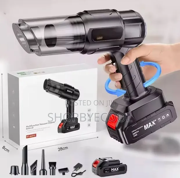 3-in-1 Rechargeable Vacuum Cleaner with HEPA Filter - 1