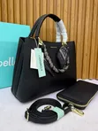 Chris Bella High Quality Ladies Handbag with Purse - 5