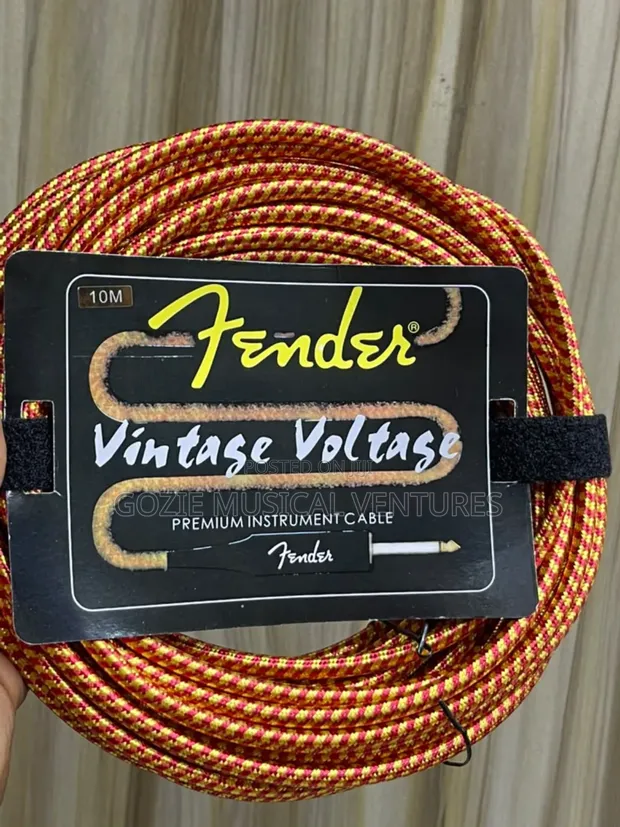 Fender 10m Premium Instrument Cable (Jack to Jack) - 1