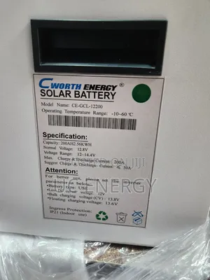 Cworth Energy 2.5kWh 12V Lithium Ion Battery