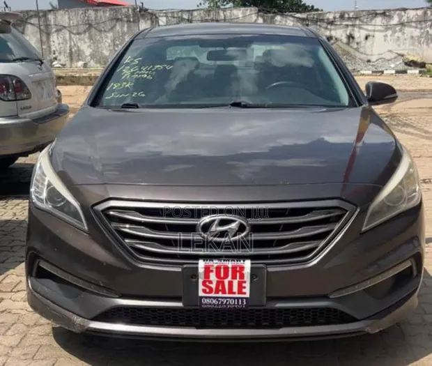 Hyundai Sonata 2015 Full Option Gray - 1