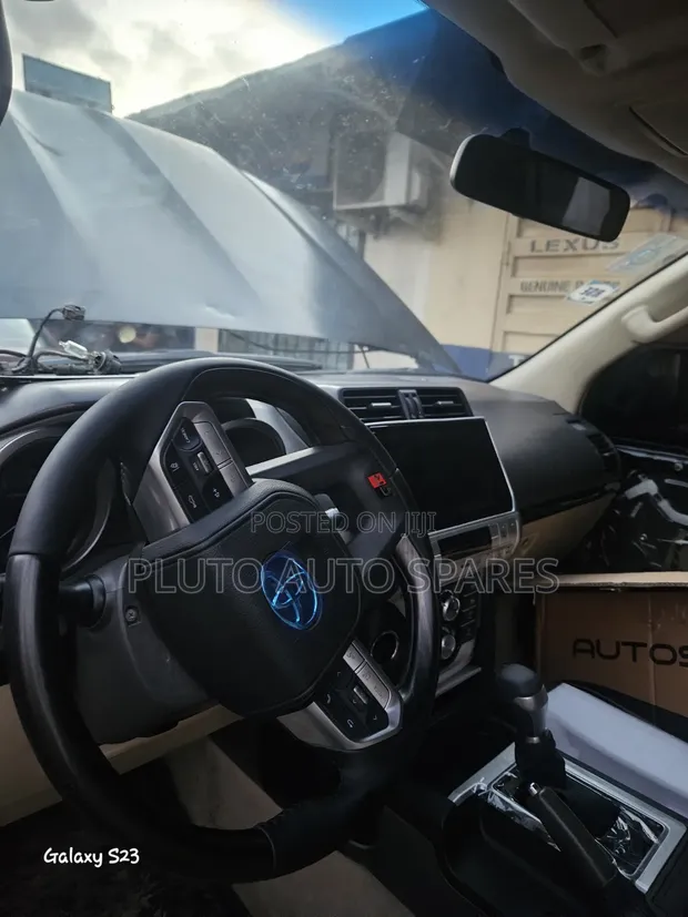 2022 Toyota Prado Android Screen & Steering Console Upgrade Kit - 1