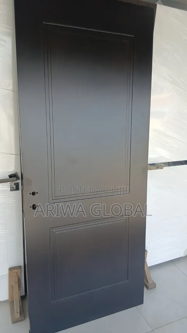 Ovas Doors Turkeys Hardwood Room Door - Gray - 1