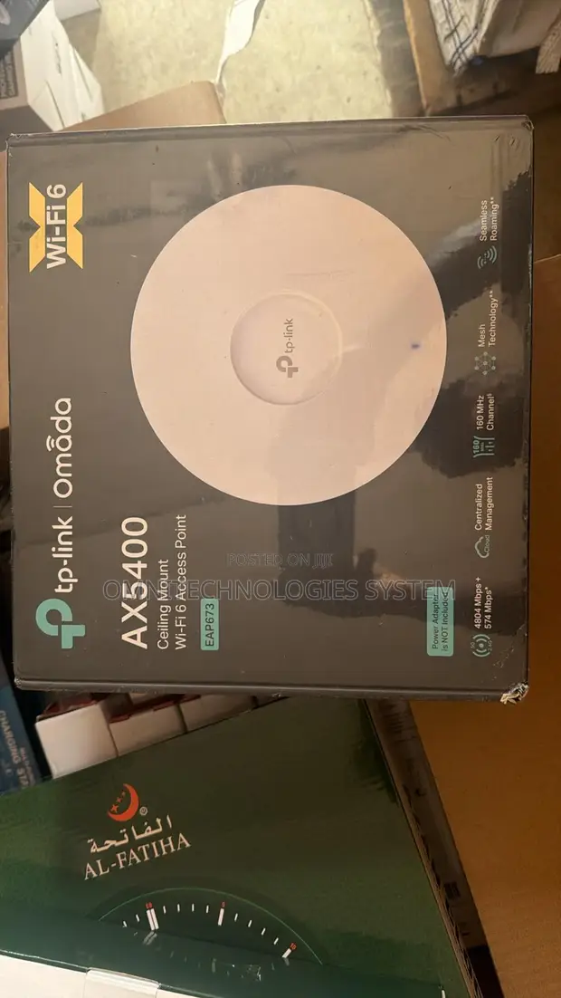 TP-Link Omada EAP613 AX5400 Wi-Fi 6 Ceiling Mount Access Point - 1