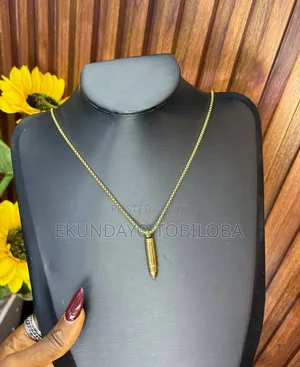 Unisex Stainless Steel Necklace (Gold/Silver)