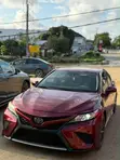 2018 Toyota Camry SE FWD Red - 1
