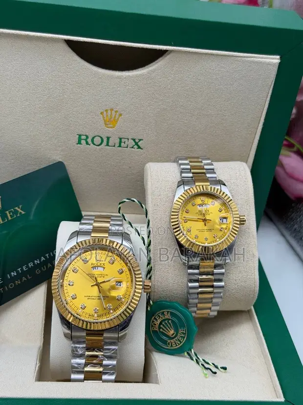 Couple Luxury Rolex Wristwatches - 1
