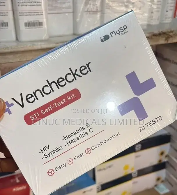 Venchecker 4-in-1 STI Rapid Self-Test Kit - 1