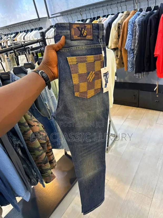 Wandojin Maza na Louis Vuitton na Gargajiya - Shuɗi - 1
