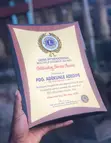 Wooden Plaque Award (Black) - 2