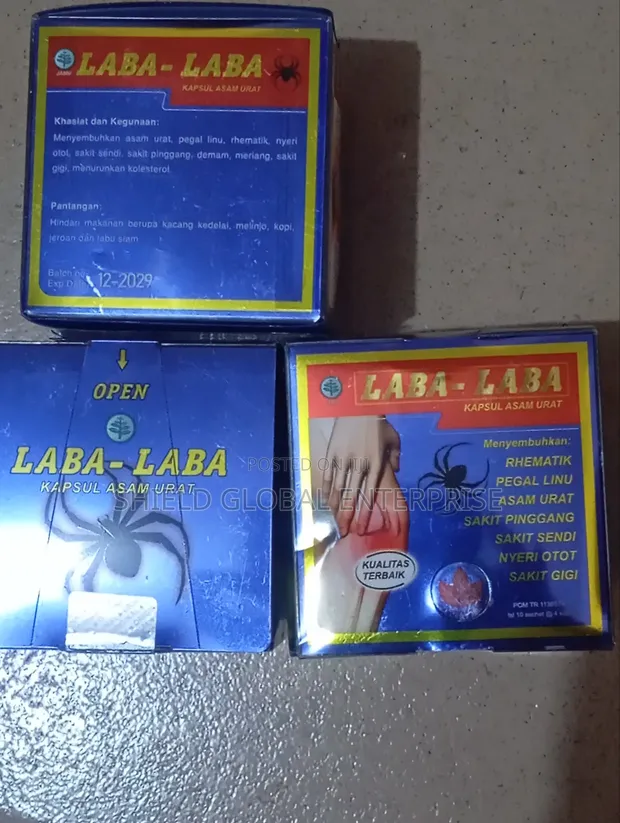 Labalaba Kapsul don Ciwon Kashi & Uric Acid - 1