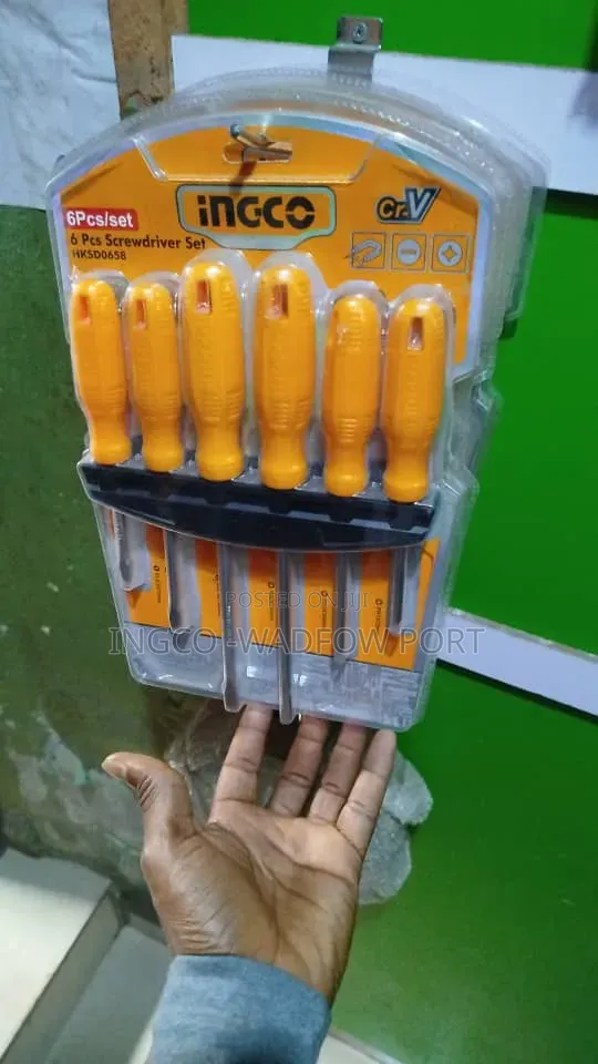 INGCO Screwdriver Set (6 Pieces) - 1