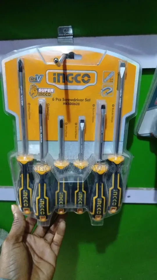 INGCO Screwdriver Set (6 Pieces) - 1