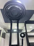 Black Multifunctional Thermostatic Shower Panel - 3