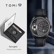 Tomi Double Leather Watch Set - 2