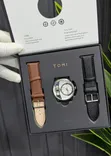 Tomi Double Leather Watch Set - 3