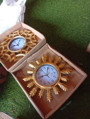 CL Wall Clock - Gold