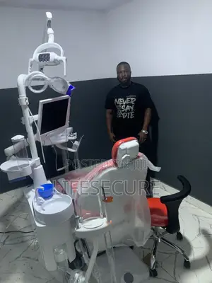 Complete Dental Chair Unit with Compressor and Monitor