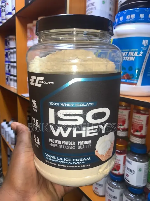 Earth's Creation ISO Whey Protein - Vanilla Flavor - 1