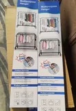 Heavy Duty Double Rail Metal Clothes Rack (35kg) - 2