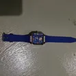 Unisex Rubber Wristwatch - Blue/Black - 2