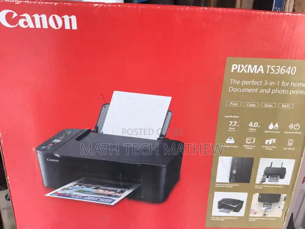 Canon Pixma TS3640 Printer/Scanner/Copier - 1