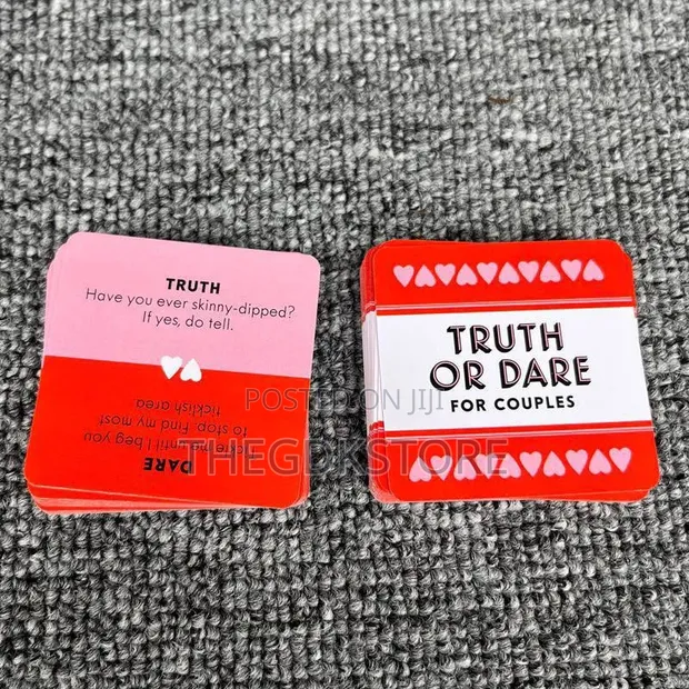 Truth or Dare Game Cards for Couples - 1
