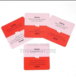 Truth or Dare Game Cards for Couples