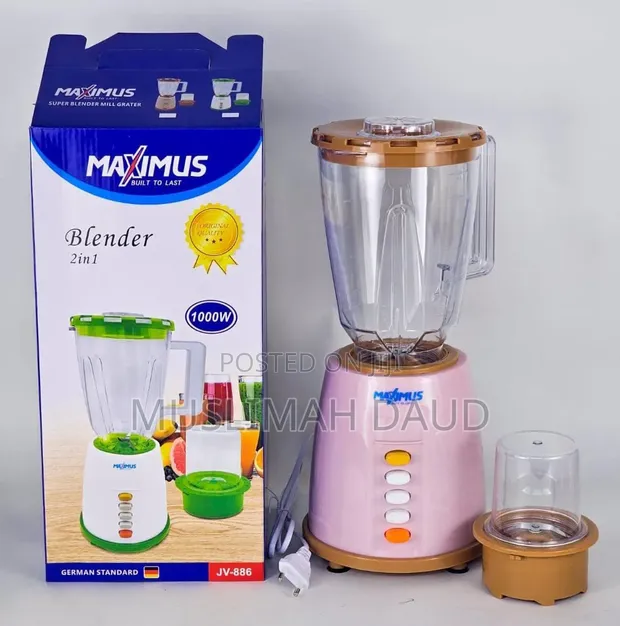 1.5L Maximus Double Cup Blender | NGN 17,500 - 1