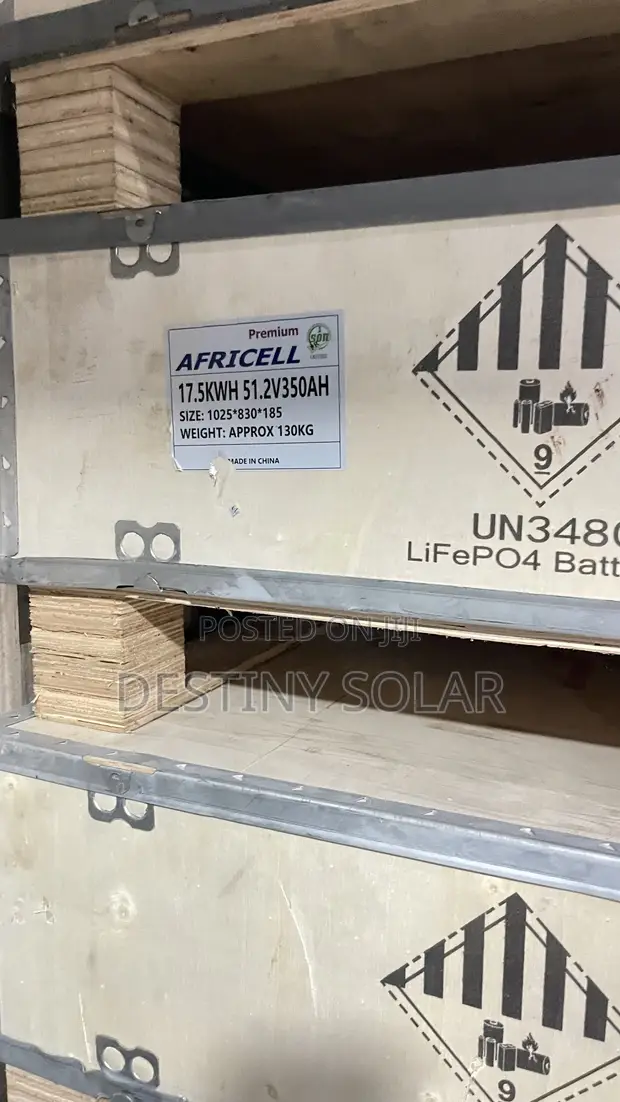 AFC 17.5kWh 51.2V 350Ah Lithium Ion Battery - 1